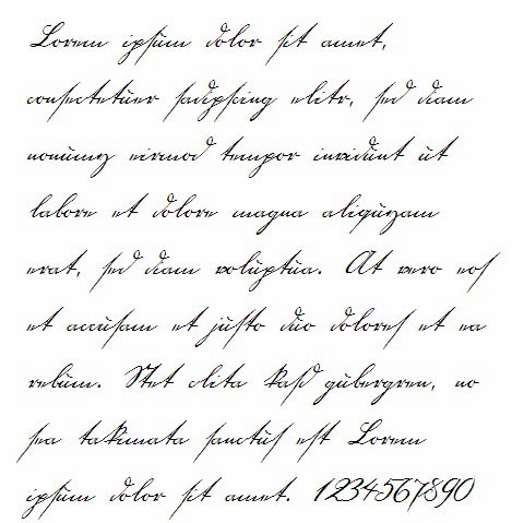 Making ‘handwritten’ letters with Word
